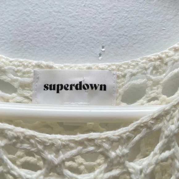 SUPERDOWN - The Bri Crochet Mini Dress - Picture 6 of 10